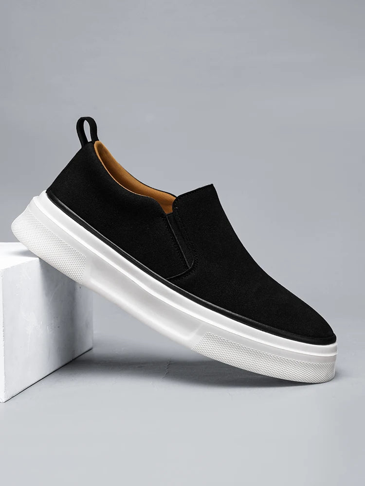 Men's Low Top Sneakers Lightweight Non-Slip Comfort Causal Walking Shoes for Male
