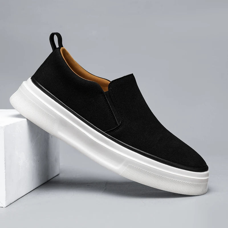 Men's Low Top Sneakers Lightweight Non-Slip Comfort Causal Walking Shoes for Male