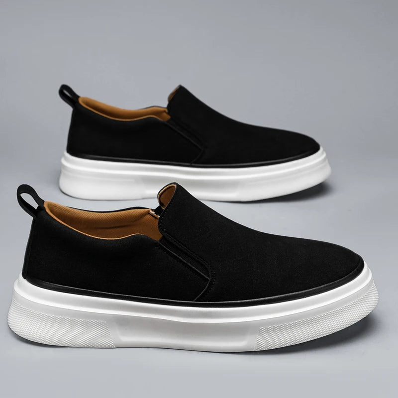 Men's Low Top Sneakers Lightweight Non-Slip Comfort Causal Walking Shoes for Male