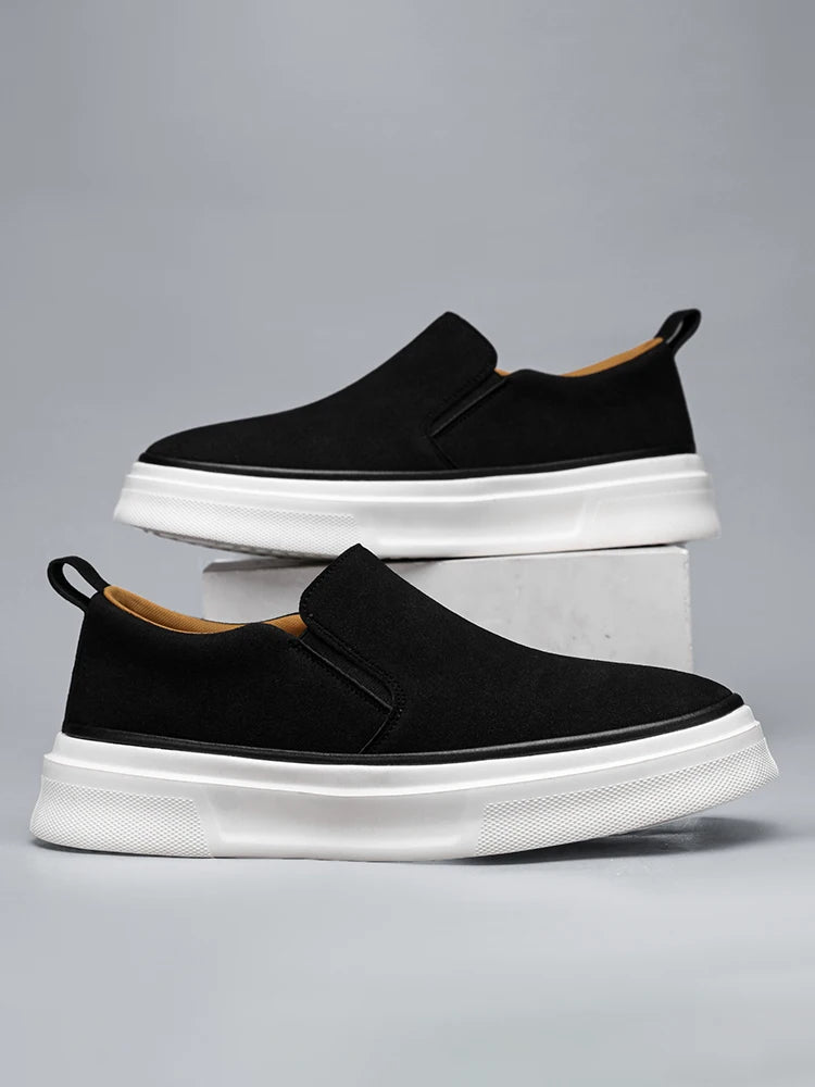 Men's Low Top Sneakers Lightweight Non-Slip Comfort Causal Walking Shoes for Male
