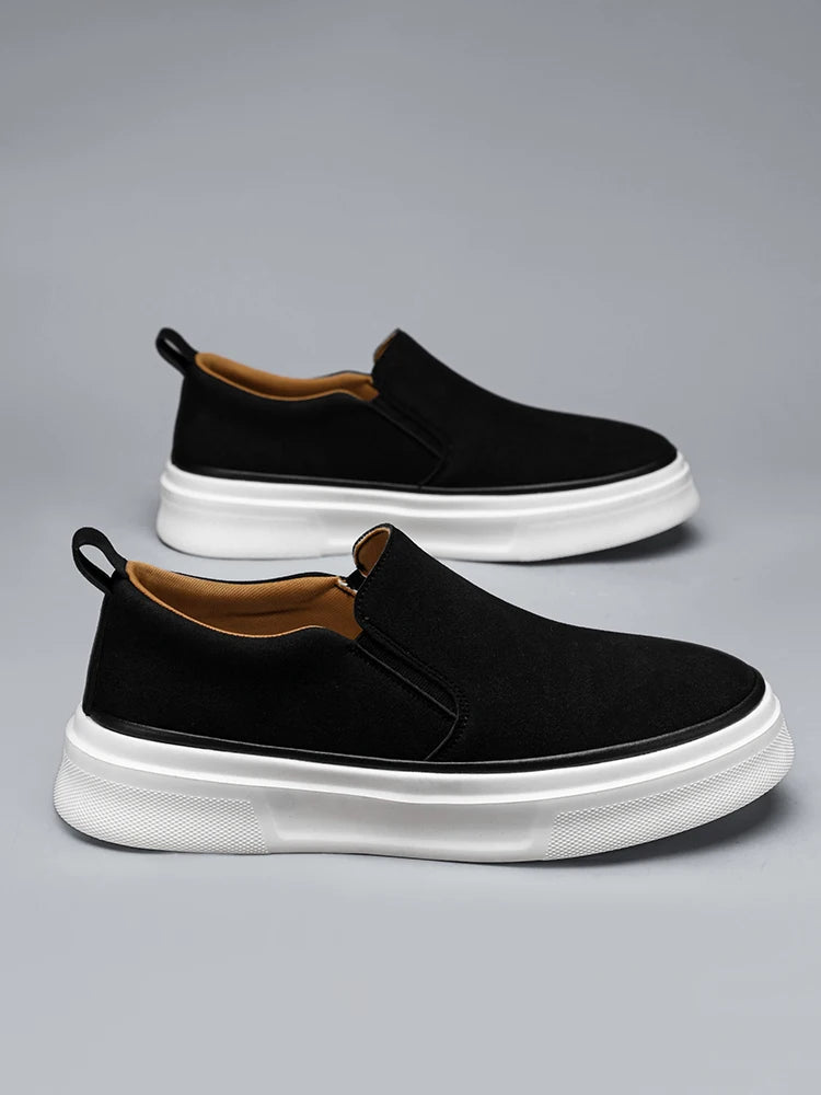 Men's Low Top Sneakers Lightweight Non-Slip Comfort Causal Walking Shoes for Male