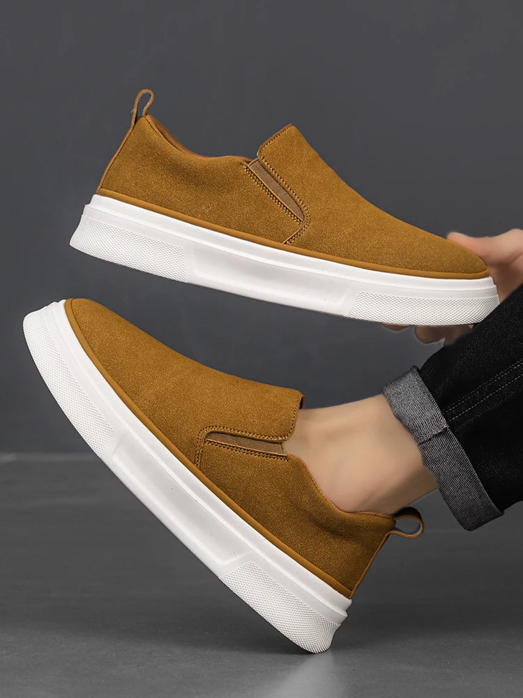Men's Low Top Sneakers Lightweight Non-Slip Comfort Causal Walking Shoes for Male