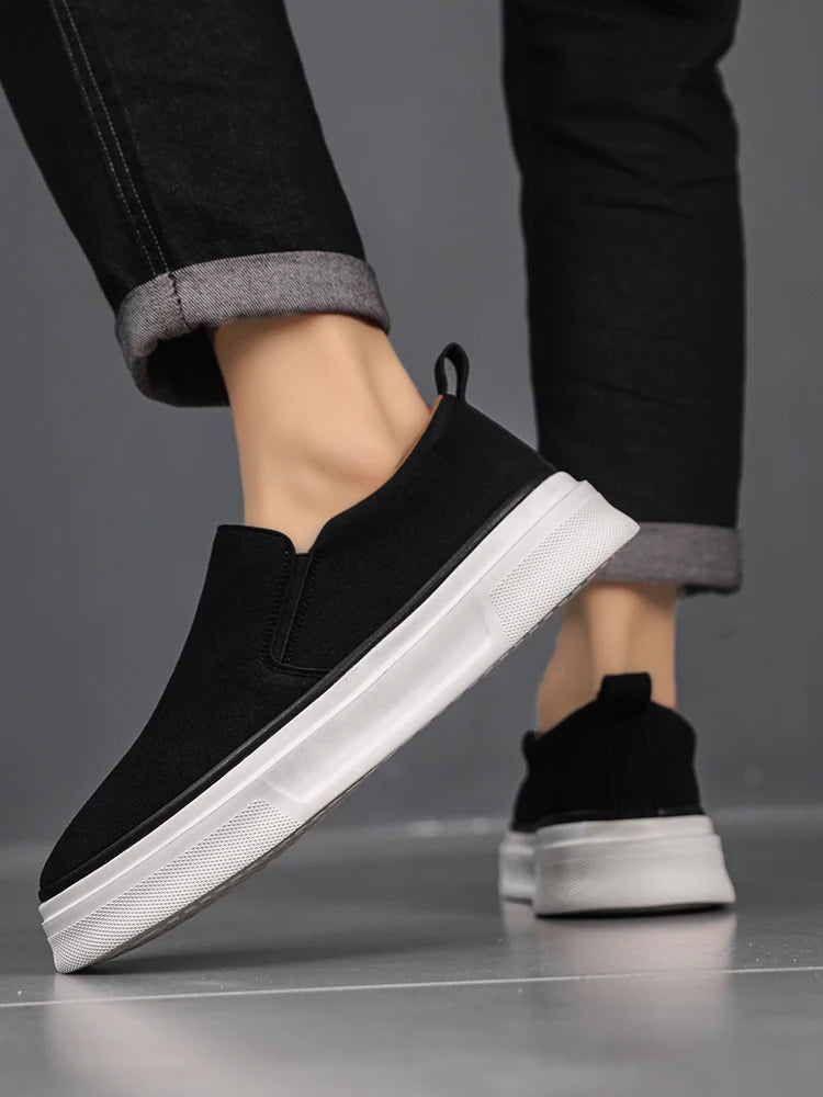 Men's Low Top Sneakers Lightweight Non-Slip Comfort Causal Walking Shoes for Male