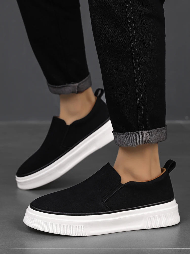 Men's Low Top Sneakers Lightweight Non-Slip Comfort Causal Walking Shoes for Male