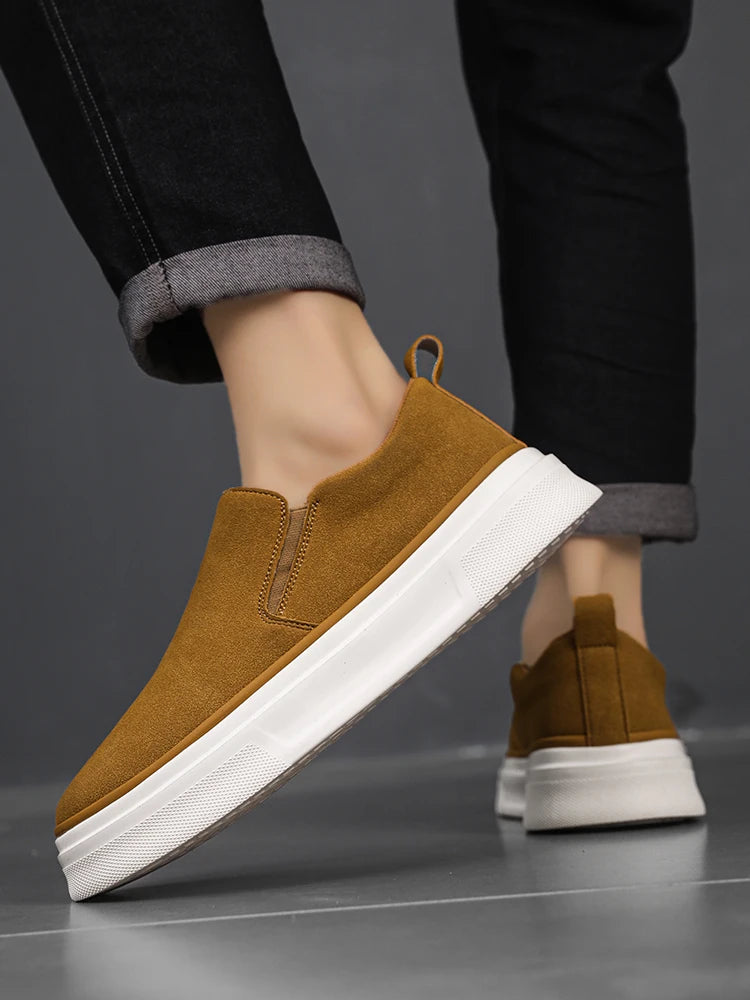 Men's Low Top Sneakers Lightweight Non-Slip Comfort Causal Walking Shoes for Male